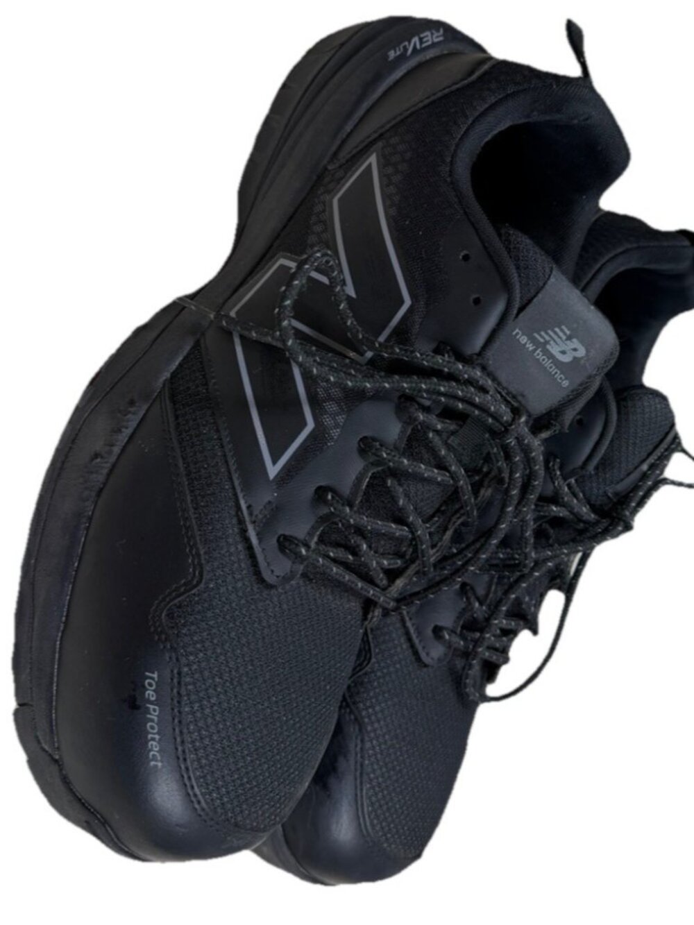 New Balance Sz 15 Quickshift EH Work & Safety Comp Toe SR Shoe Black GUC
